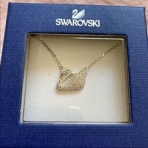Swarovski Swan Necklace (authentic)